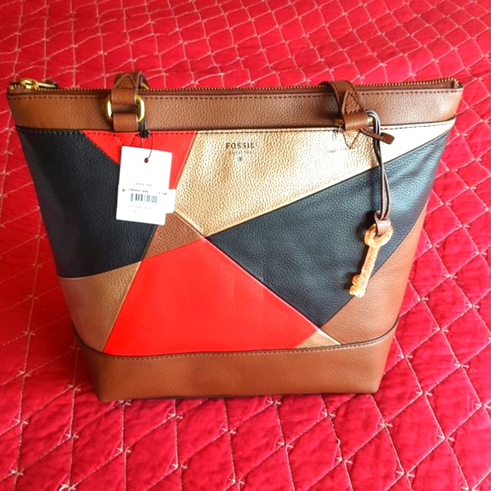 ❤️ FOSSIL Tote Bag  ▪︎ NEW with tags